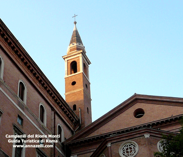 campanili del rione monti (roma)