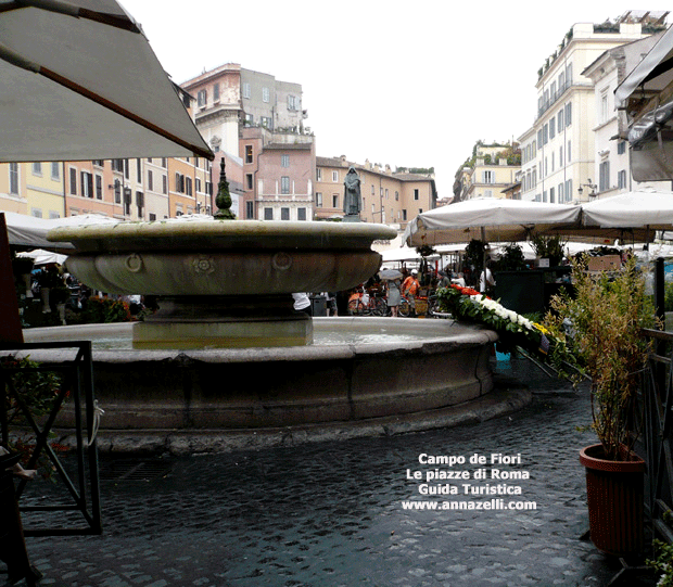 campo de fiori piazze di roma