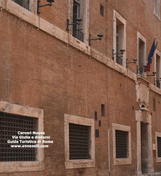 carceri nuove via giulia e dintorni roma