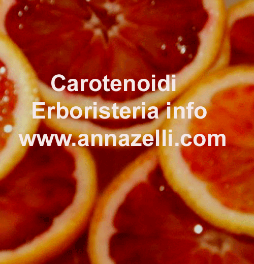 CAROTENOIDI, ERBORISTERIA, NATUROPATIA