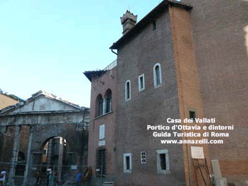 casa dei vallati portico d'ottavia roma