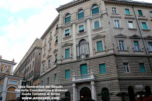 casa generalizia dei gesuiti via della conciliazione e dintorni roma
