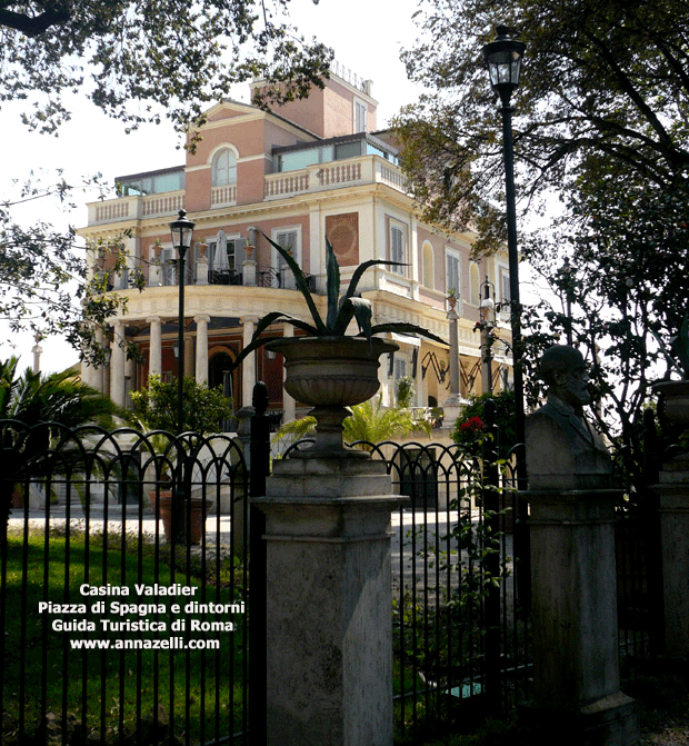 casina valadier piazza di spagna e dintorni roma