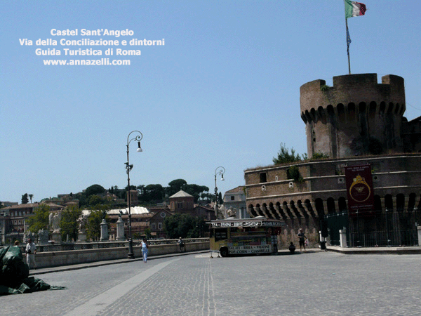 castel sant'angelo via della conciliazione e dintorni roma