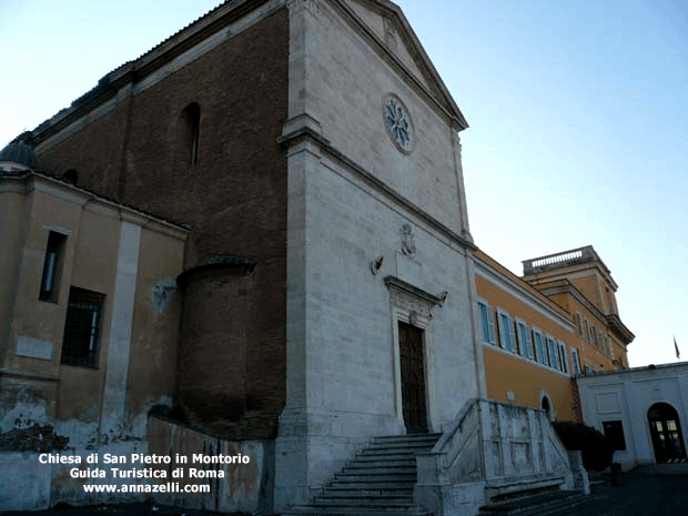 chiesa di san pietro in montorio gianicolo e dintorni roma