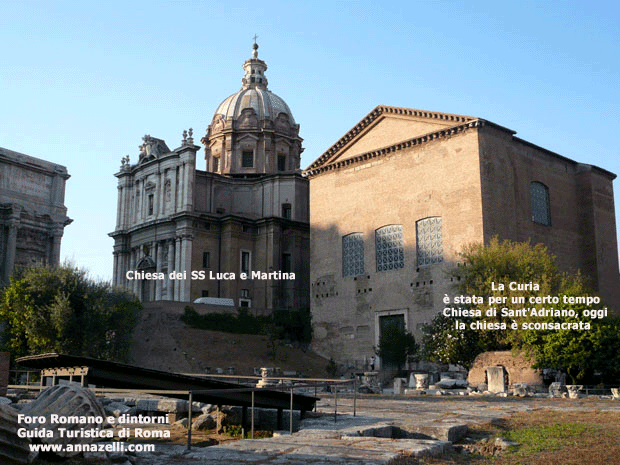 chiesa di sant'adriano al foro romano sconsacrata roma
