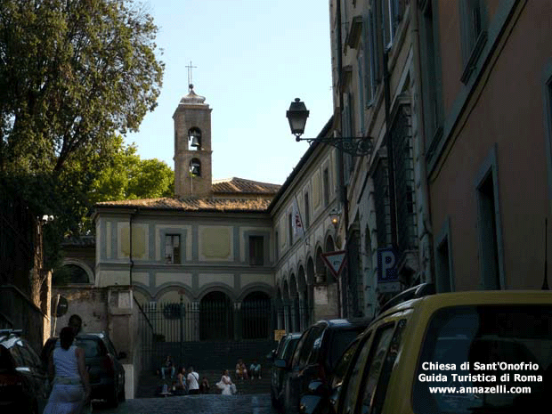 chiesa di sant'onofrio gianicolo e dintorni roma