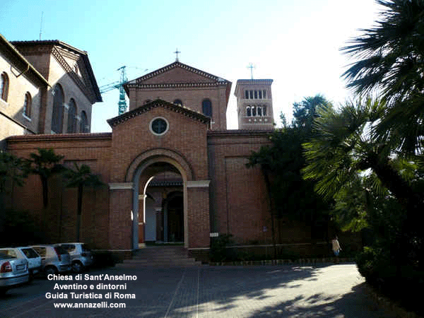 chiesa di sant'anselmo aventino e dintorni (roma)