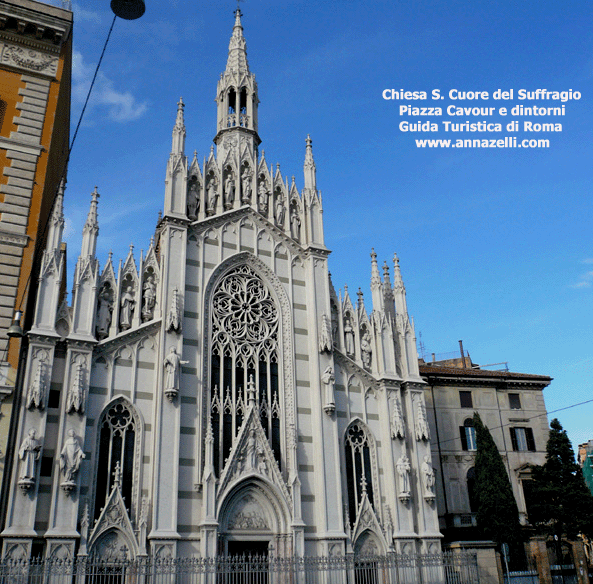 chiesa del sacro cuore del suffragio piazza cavour e dintorni roma