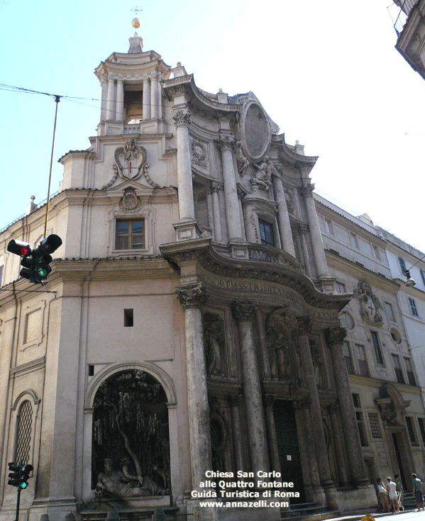 chiesa san carlo alle quattro fontane roma