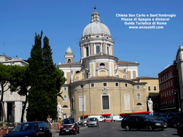 chiesa dei santissimi carlo e ambrogio piazza di spagna e dintorni roma
