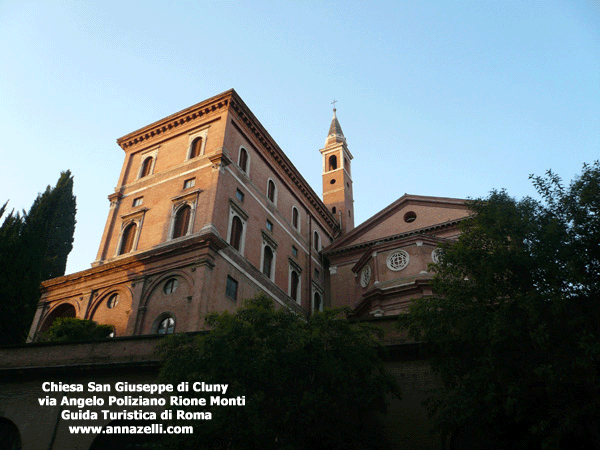 chiesa san giuseppe di cluny via angelo pilizano roma