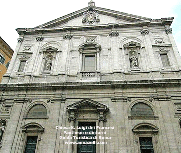 chiesa san luigi dei francesi pantheon e dintorni roma