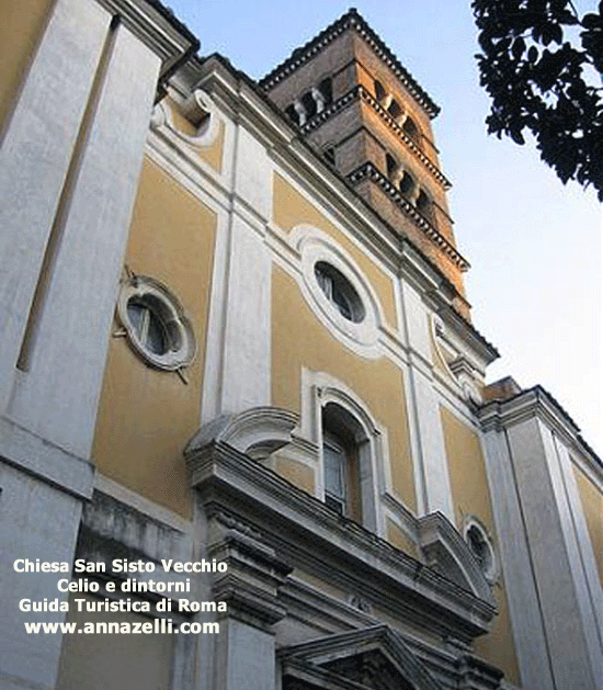 chiesa san sisto vecchio celio e dintorni (roma)