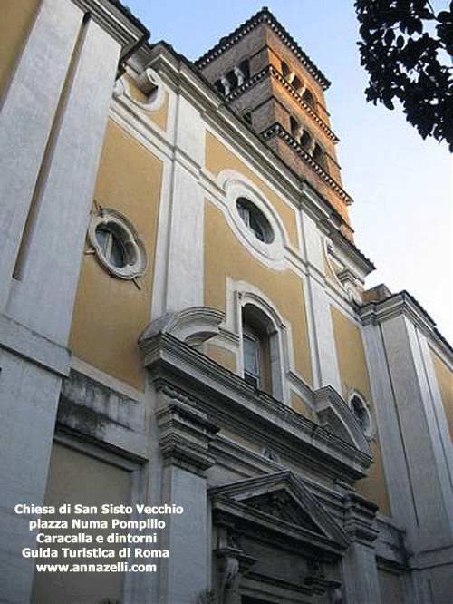 chiesa san sisto vecchio piazza numa pompilio caracalla e dintorni 8roma9