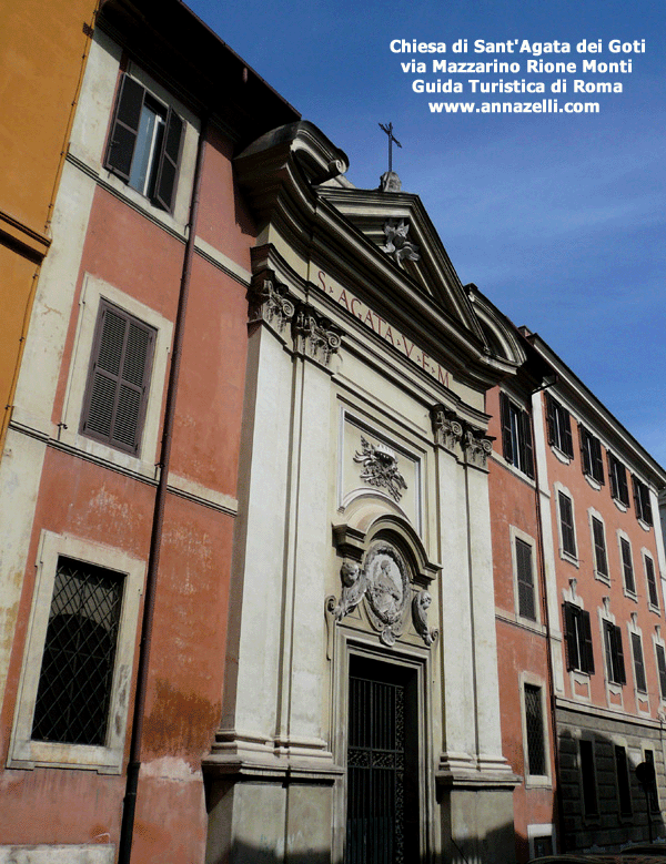 chiesa sant'agata dei goti via mazzarino roma