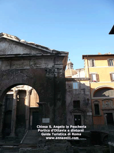 chiesa sant'angelo in pescheria portico d'ottavia roma