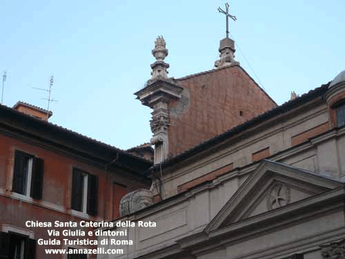 chiesa santa caterina della rota via giulia e dintorni roma