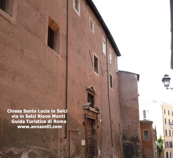 chiesa santa lucia in selci roma