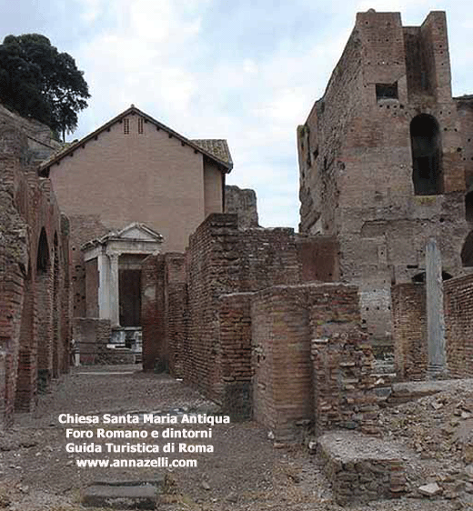 chiesa santa maria antiqua foro romano e dintorni roma