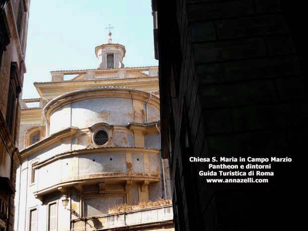 chiesa santa maria in campo marzio pantheon e dintorni roma
