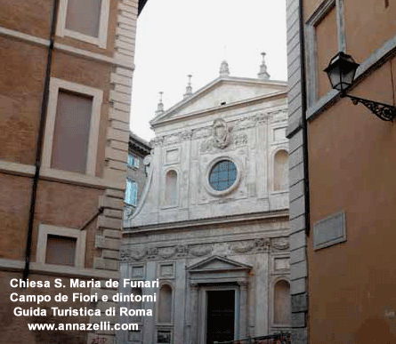 chiesa santa caterina de funari campo de fiori e dintorni (roma)