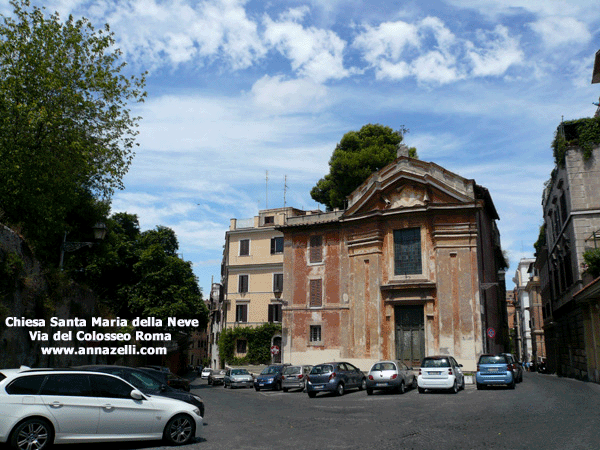 chiesa santa maria della neve roma