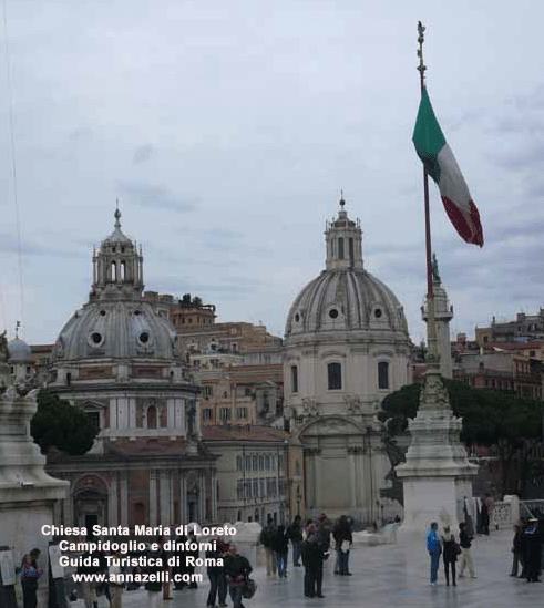 chiesa santa maria di loreto campidoglio e dintorni (roma)