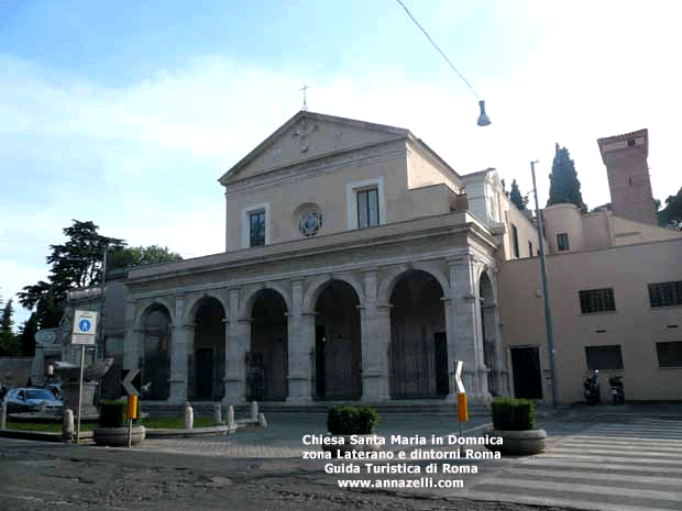 chiesa santa maria in domnica laterano e dintorni roma