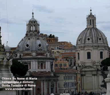 chiesa santissimo nome di maria campidoglio e dintorni (roma)