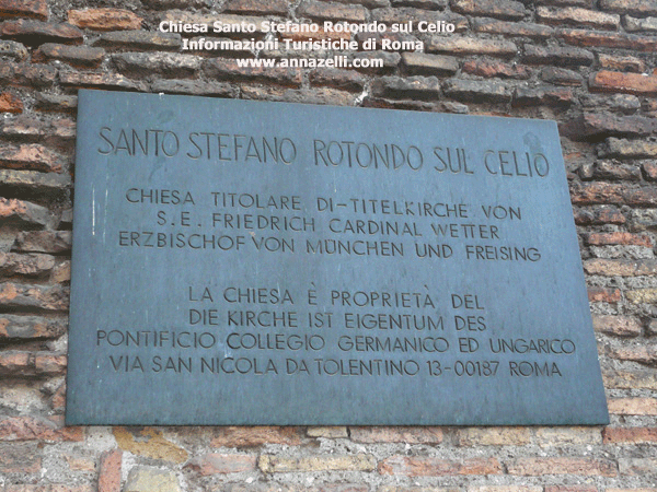 chiesa santo stefano rotondo sul celio. roma