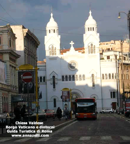 chiesa valdese borgo vaticano e dintorni roma