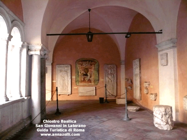 chiostro basilica s. giovanni roma laterano