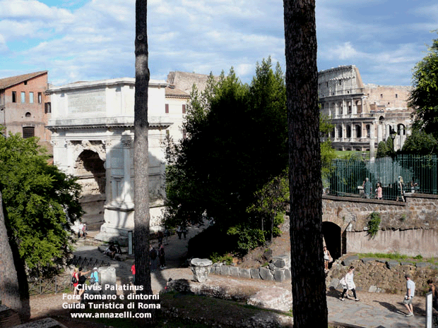 clivus palatinus foro romano e dintorni roma