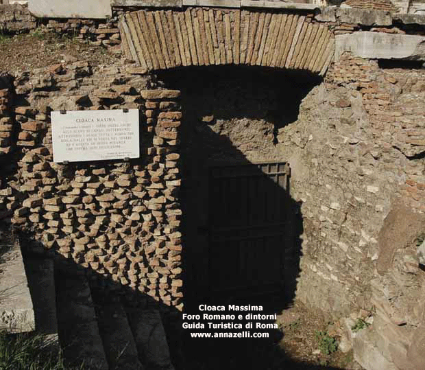 cloaca massima foro romano e dintorni roma