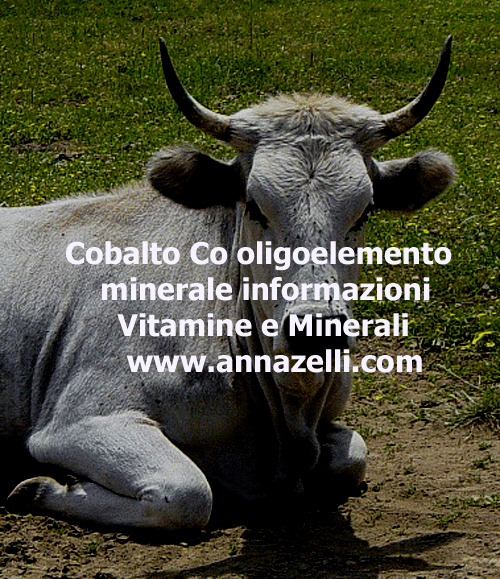 COBALTO,CO, MINERALE, OLIGOELEMENTO, ERBORISTERIA