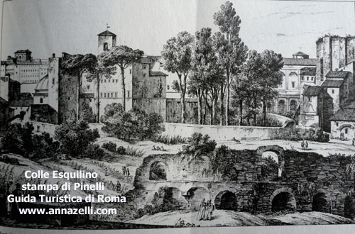 COLLE ESQUILINO, ROMA, STAMPA 