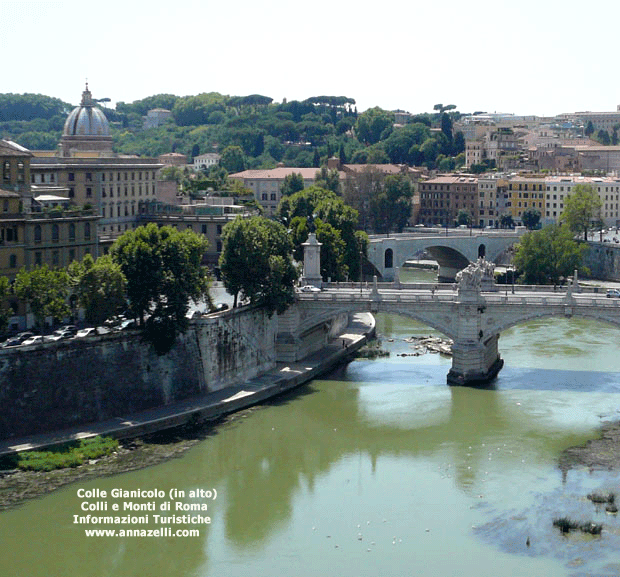 colle gianicolo colli e monti di roma