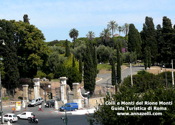 colli e monti del rione monti (roma)