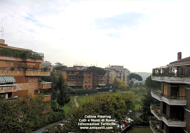 collina fleming colli e monti di roma