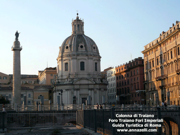 colonna di traiano foro traiano roma