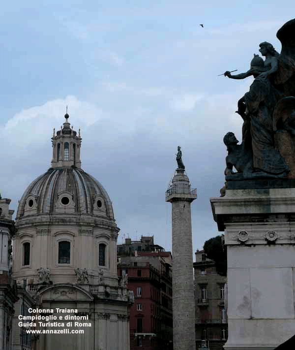 colonna traiana campidoglio e dintorni (roma)
