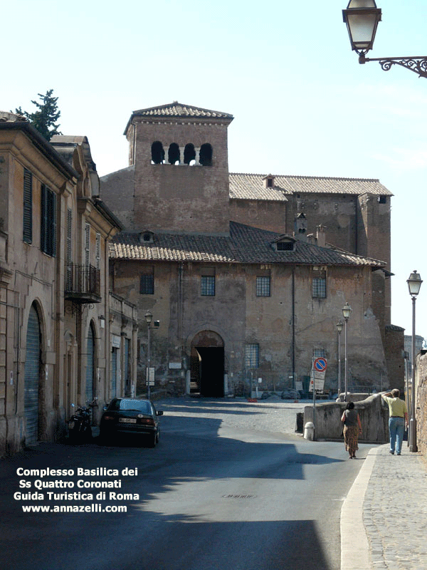 complesso basilica dei santissimi quattro coronati celio e dintorni (roma)