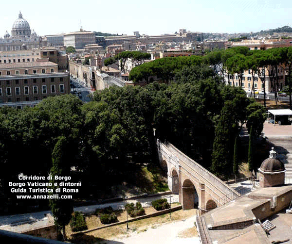 corridore di borgo passetto vaticano e dintorni (roma)