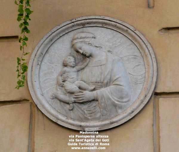 edicola sacra madonnina via panisperna roma
