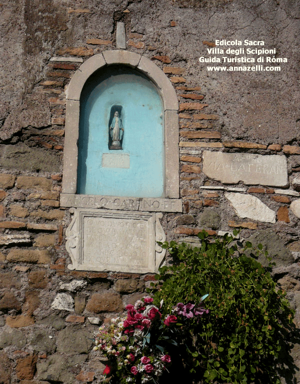 edicola sacra madonnina villa degli scipioni (roma)