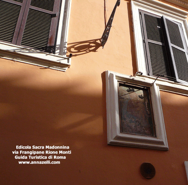 edicola sacra via Frangipane a Roma