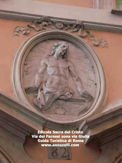 edicola sacra via dei farnesi via giulia e dintorni roma