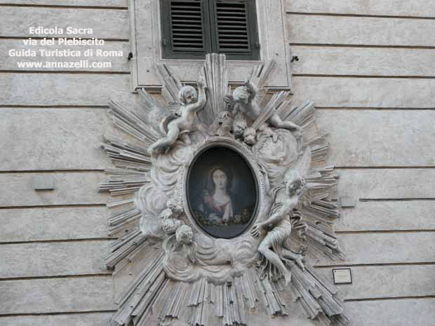 edicola sacra via del plebiscito pantheon e dintorni roma