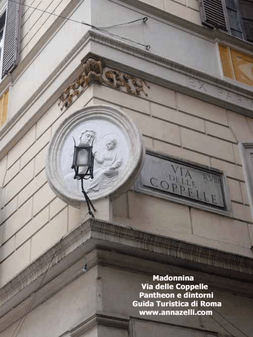 edicola sacra via delle coppelle pantheon e dintorni roma